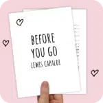 arrangement_before you go_lewis capaldi